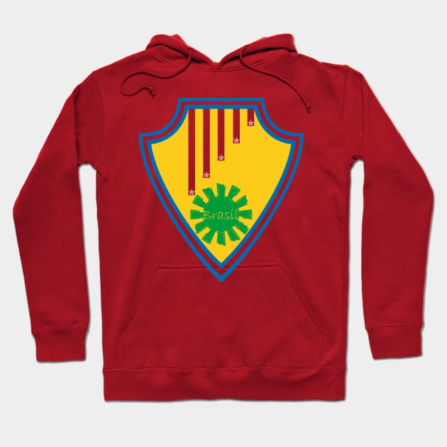 Brasil Hoodie by JohnLucke